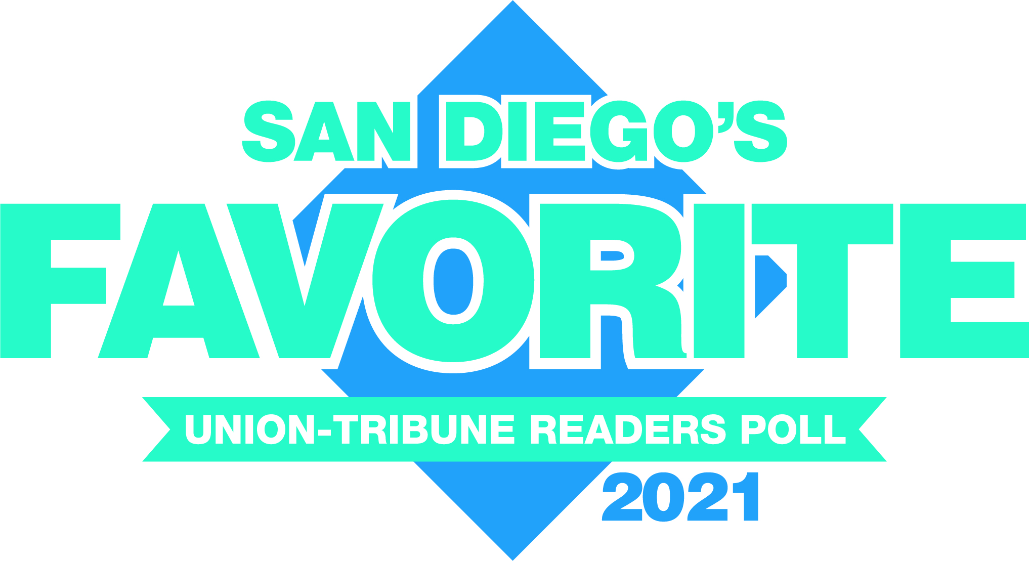 2021 San Diego Union Tribune readers poll favorite logo for best heating and air company