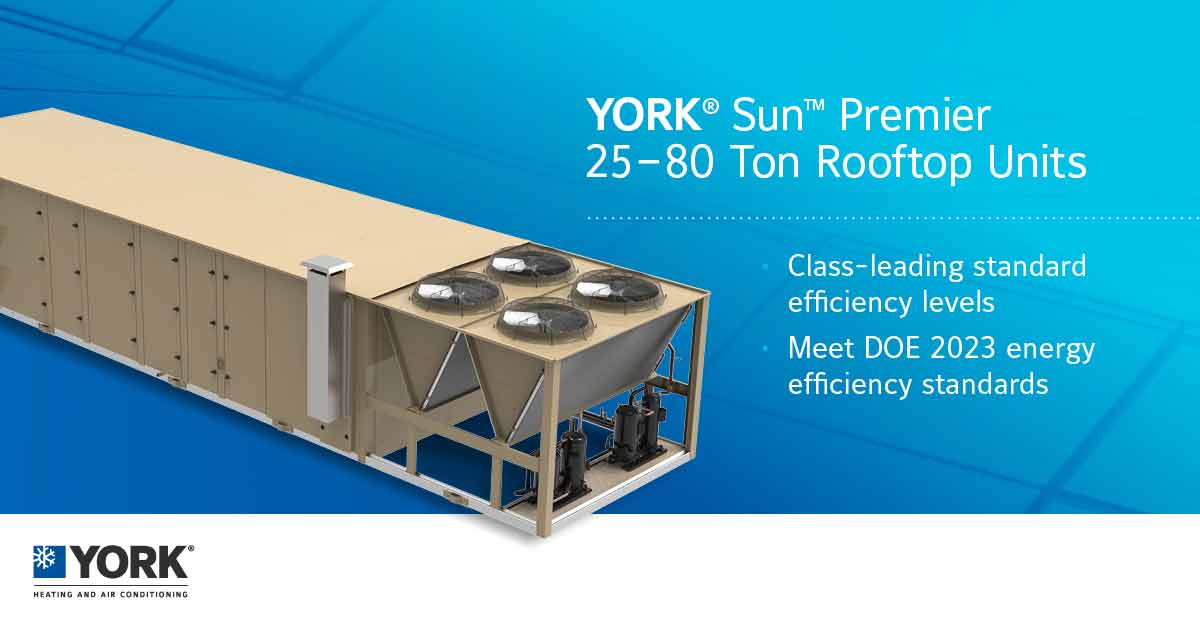 Commercial grade HVAC systems by York HVAC for Large scale commercial operations like property management in san diego