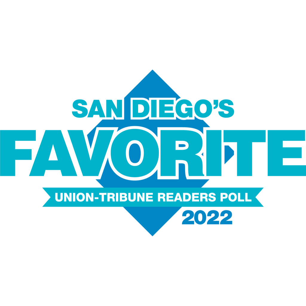 Voted Best La Mesa Heating and air conditioning Company of 2022 union tribune readers poll logo
